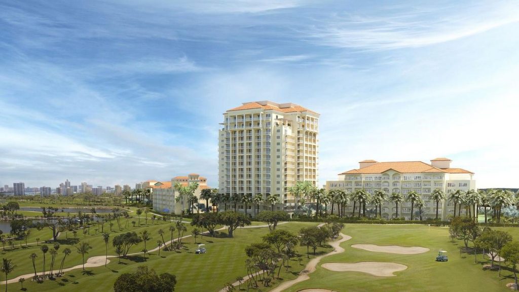 JW Marriott Turnberry Resort & Spa in Aventura designed by Nichols Architects. Courtesy of Turnberry Miami
