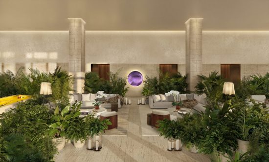 In addition to the private dedicated residential lobby, the 5-Star Tampa EDITION hotel will have it’s own elegantly designed lobby and lounges.