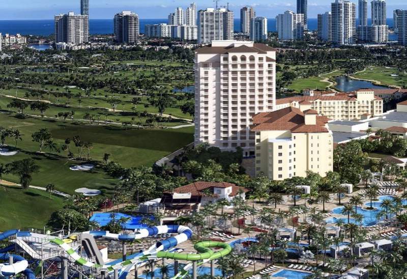 Nichols designed JW Marriott Miami Turnberry Resort & Spa. Photo via Instagram @jwturnberry. (Courtesy of JW Turnberry Resort & Spa on Instagram)