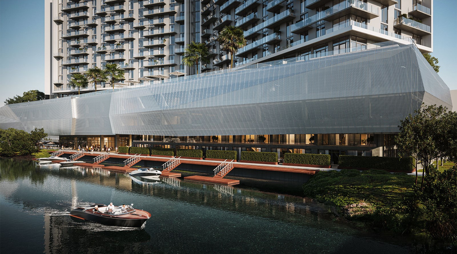 Rendering of Aileron Dania Beach by Nichols Architects